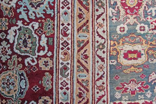ANTIQUE AGRA CARPET - ADDITIONAL PHOTO 3