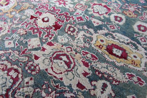 ANTIQUE AGRA CARPET - ADDITIONAL PHOTO 7
