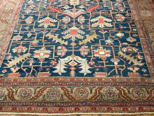 ANTIQUE BAKSHAISH CARPET - ADDITIONAL PHOTO 1