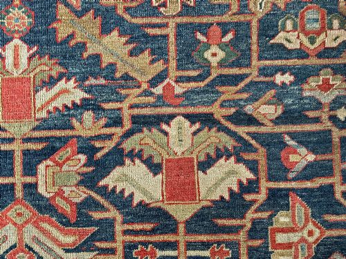 ANTIQUE BAKSHAISH CARPET - ADDITIONAL PHOTO 4