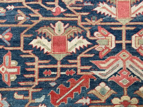 ANTIQUE BAKSHAISH CARPET - ADDITIONAL PHOTO 5