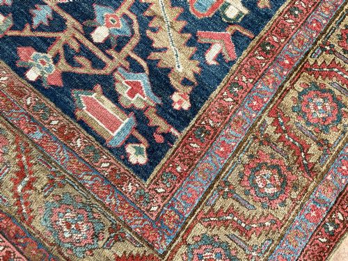 ANTIQUE BAKSHAISH CARPET - ADDITIONAL PHOTO 12