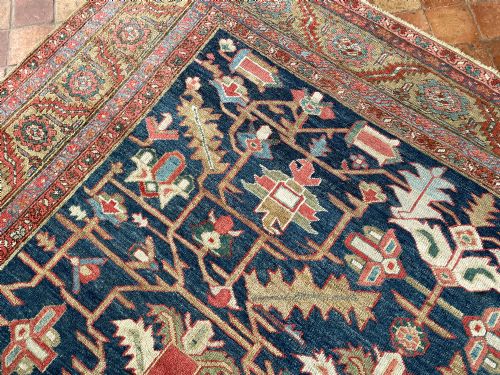 ANTIQUE BAKSHAISH CARPET - ADDITIONAL PHOTO 14
