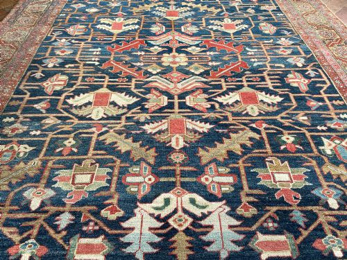 ANTIQUE BAKSHAISH CARPET - ADDITIONAL PHOTO 15