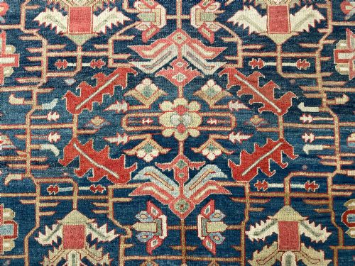 ANTIQUE BAKSHAISH CARPET - ADDITIONAL PHOTO 16