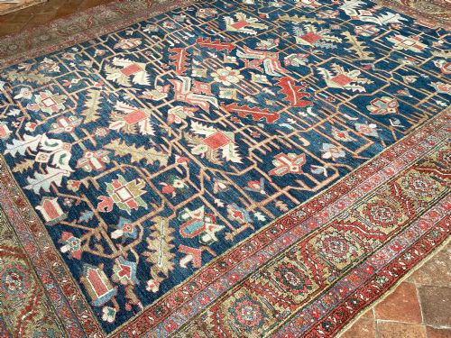ANTIQUE BAKSHAISH CARPET - ADDITIONAL PHOTO 17