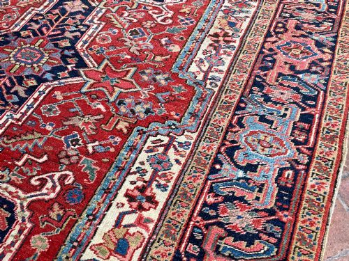 ANTIQUE HERIZ CARPET - ADDITIONAL PHOTO 1