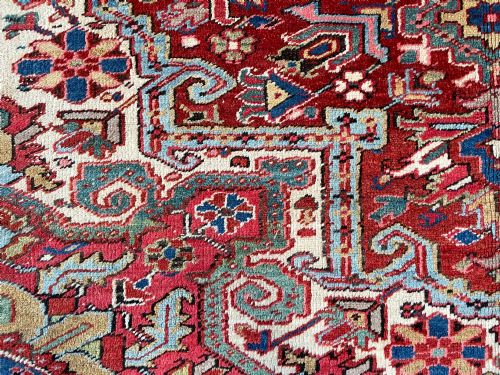ANTIQUE HERIZ CARPET - ADDITIONAL PHOTO 2