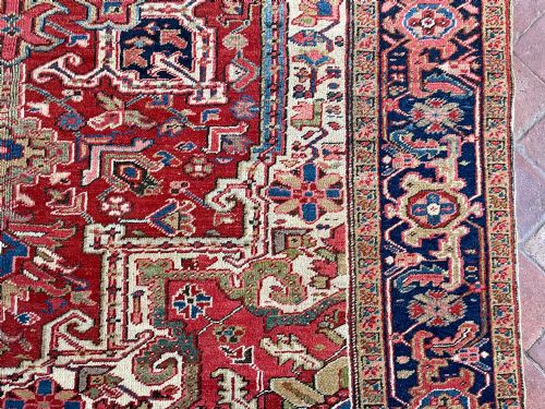 ANTIQUE HERIZ CARPET - ADDITIONAL PHOTO 4