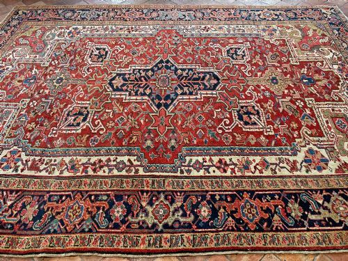 ANTIQUE HERIZ CARPET - ADDITIONAL PHOTO 6