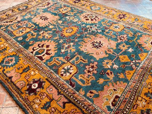 ANTIQUE USHAK CARPET - ADDITIONAL PHOTO 10