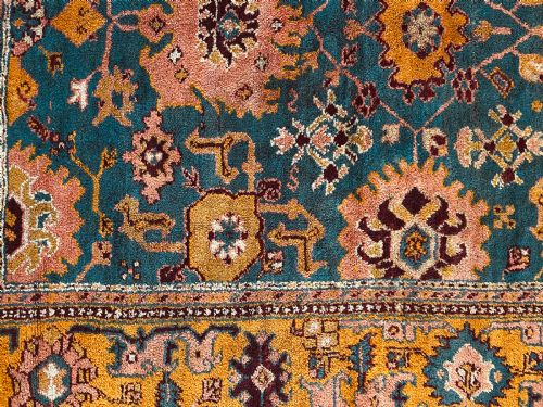 ANTIQUE USHAK CARPET - ADDITIONAL PHOTO 11