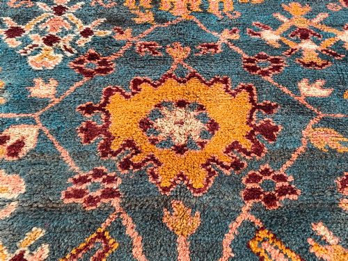 ANTIQUE USHAK CARPET - ADDITIONAL PHOTO 14