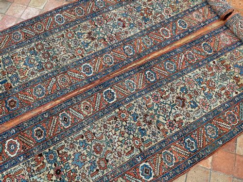 ONE ANTIQUE HERIZ RUNNER - ADDITIONAL PHOTO 2