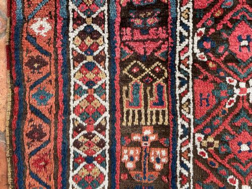 ANTIQUE SAUJ BULAGH RUNNER - ADDITIONAL PHOTO 2