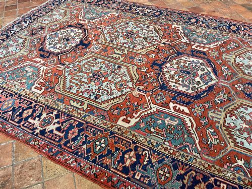 ANTIQUE HERIZ CARPET - ADDITIONAL PHOTO 3