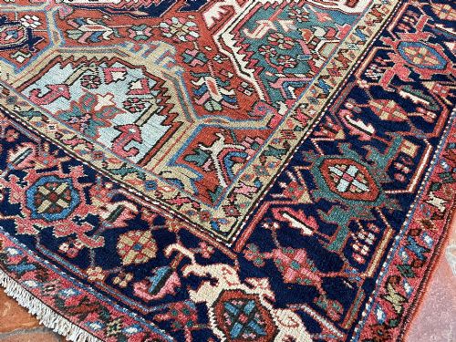 ANTIQUE HERIZ CARPET - ADDITIONAL PHOTO 6