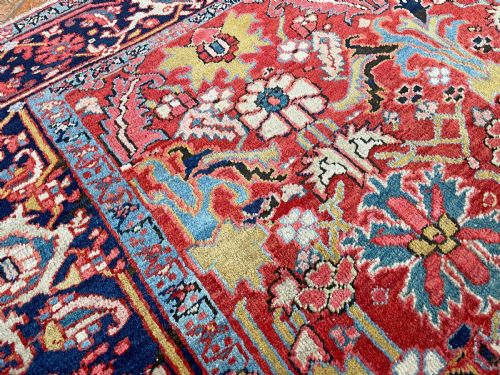 ANTIQUE HERIZ CARPET - ADDITIONAL PHOTO 2
