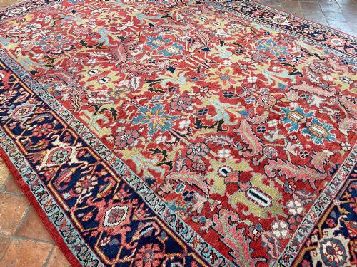 ANTIQUE HERIZ CARPET - ADDITIONAL PHOTO 4