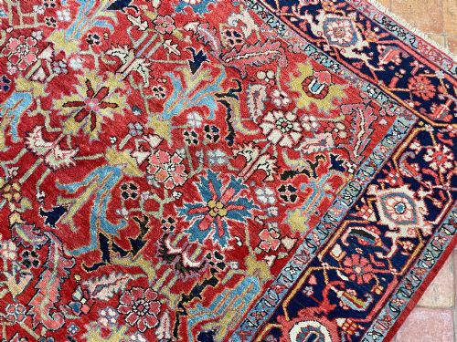 ANTIQUE HERIZ CARPET - ADDITIONAL PHOTO 9