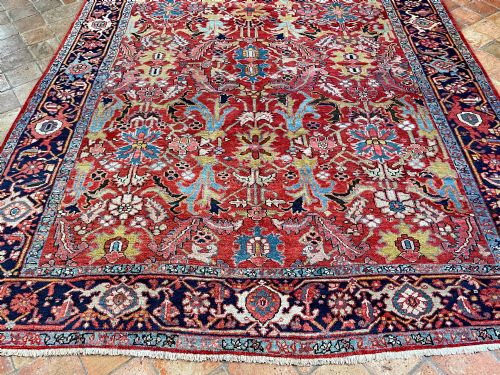 ANTIQUE HERIZ CARPET - ADDITIONAL PHOTO 10