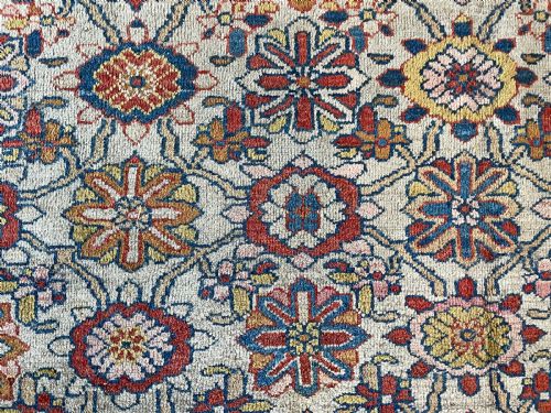ANTIQUE SULTANABAD CARPET - ADDITIONAL PHOTO 3