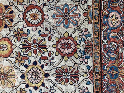 ANTIQUE SULTANABAD CARPET - ADDITIONAL PHOTO 5