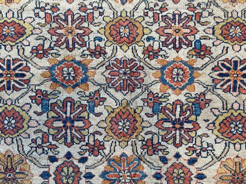 ANTIQUE SULTANABAD CARPET - ADDITIONAL PHOTO 8