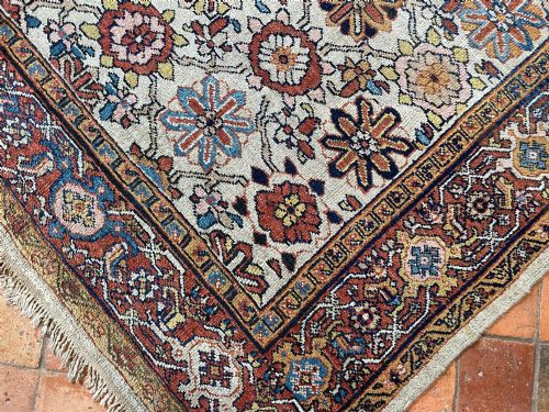 ANTIQUE SULTANABAD CARPET - ADDITIONAL PHOTO 9