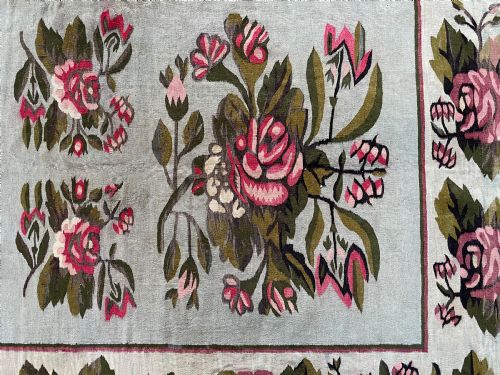 ANTIQUE BESSARABIAN KILIM - ADDITIONAL PHOTO 2