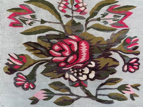 ANTIQUE BESSARABIAN KILIM - ADDITIONAL PHOTO 4
