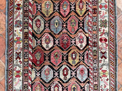 ANTIQUE KUBA RUG - ADDITIONAL PHOTO 2