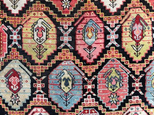 ANTIQUE KUBA RUG - ADDITIONAL PHOTO 8