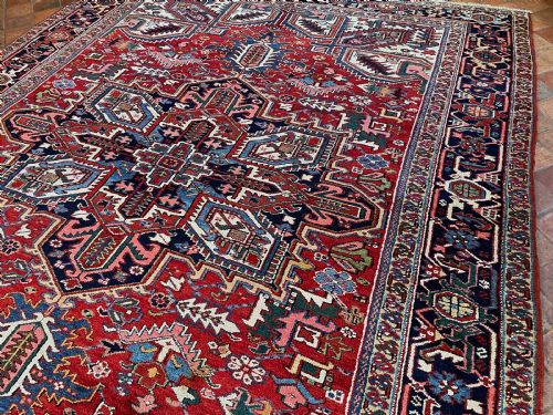 ANTIQUE HERIZ CARPET - ADDITIONAL PHOTO 1