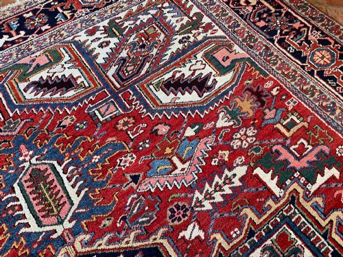 ANTIQUE HERIZ CARPET - ADDITIONAL PHOTO 2