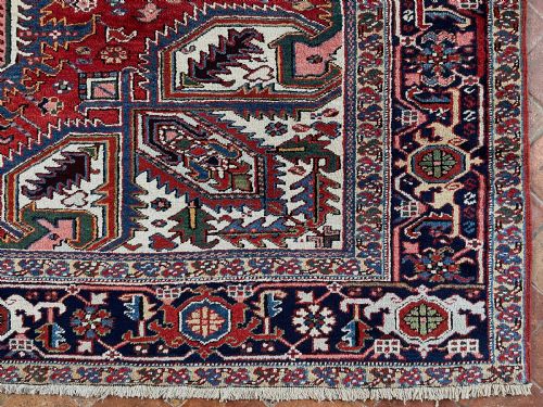 ANTIQUE HERIZ CARPET - ADDITIONAL PHOTO 4