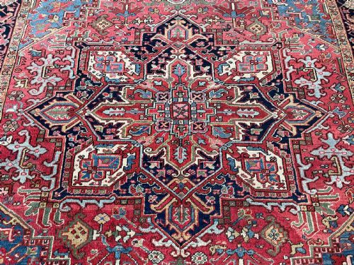 ANTIQUE HERIZ CARPET - ADDITIONAL PHOTO 2