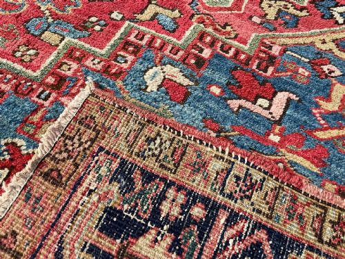 ANTIQUE HERIZ CARPET - ADDITIONAL PHOTO 3