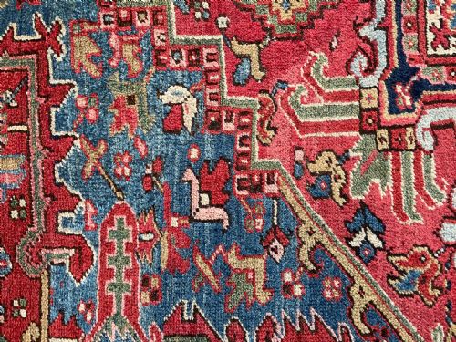 ANTIQUE HERIZ CARPET - ADDITIONAL PHOTO 4