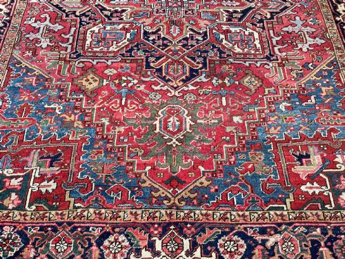 ANTIQUE HERIZ CARPET - ADDITIONAL PHOTO 5