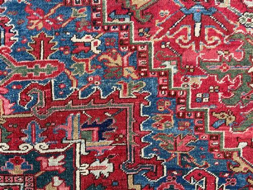 ANTIQUE HERIZ CARPET - ADDITIONAL PHOTO 9