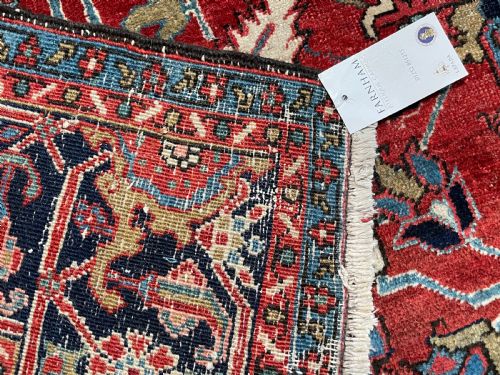FINE ANTIQUE HERIZ CARPET - ADDITIONAL PHOTO 10