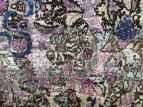 ANTIQUE SILK FARAHAN RUG - ADDITIONAL PHOTO 11