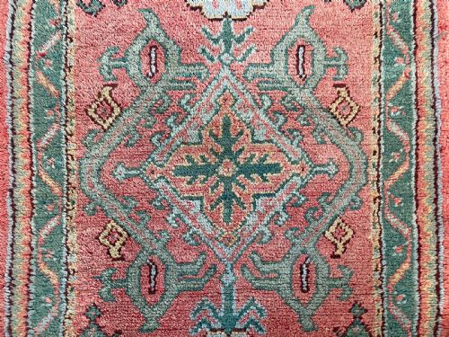 ANTIQUE USHAK RUG - ADDITIONAL PHOTO 2
