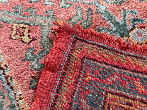 ANTIQUE USHAK RUG - ADDITIONAL PHOTO 5