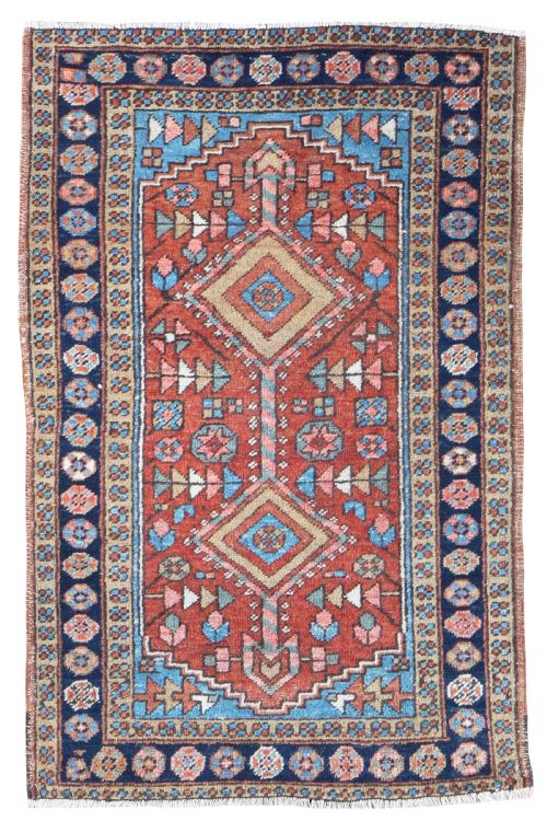 antique heriz rug - CATEGORY: ANTIQUE RUGS - DATED 1910
