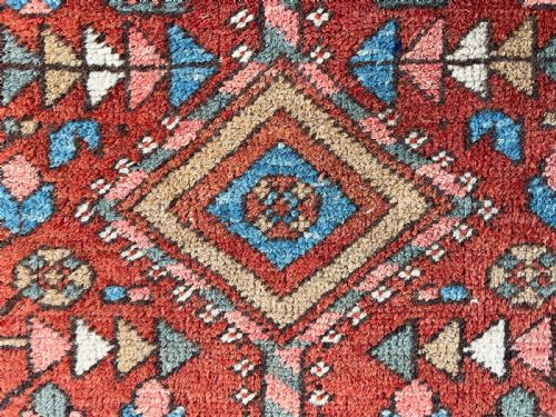 ANTIQUE HERIZ RUG - ADDITIONAL PHOTO 6