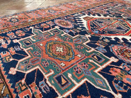 ANTIQUE KARAJA RUG - ADDITIONAL PHOTO 1