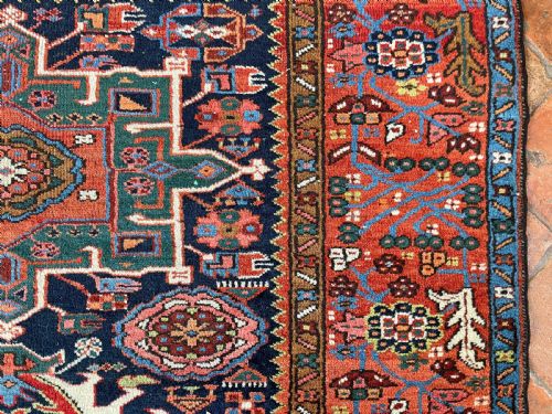 ANTIQUE KARAJA RUG - ADDITIONAL PHOTO 4