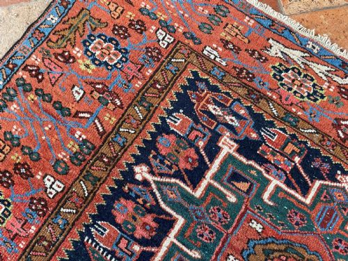 ANTIQUE KARAJA RUG - ADDITIONAL PHOTO 5